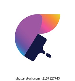 logos signs element abstraction paint brush repair painting