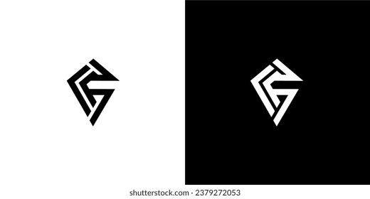 logotipos simples g y flechas son buenas para uso personal