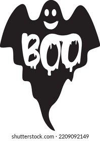 Logos specific to the Halloween season in which there are several specific elements: bats, witches, pumpkins