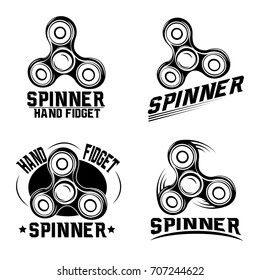 Logos spinner hand fidget