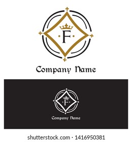 logos that are different from others that are random in nature, this logo is specifically for companies or similar, which specify F