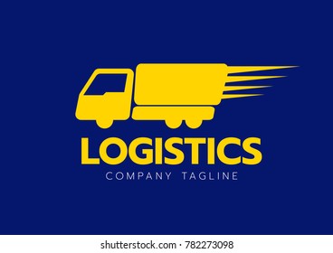 logostic Delivery Logo, icon, symbol design template