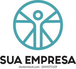 LOGOTIPO DE MEDICINA FARMÁCIA FISIOTERAPIA SAÚDE