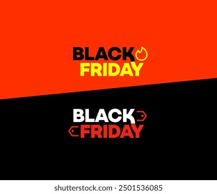 Logotipo vibrante e moderno para "Esquenta" e "Black Friday". Perfeito para destacar promoções e descontos em campanhas, banners, ou e-commerce, transmitindo urgência e oportunidade imperdível.