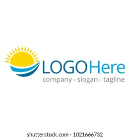 Logotype about travel