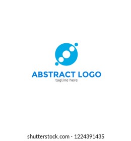 Logotype abstract logo vector for logistic, delivery, company, business, shop