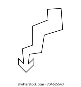 logotype arrow curve