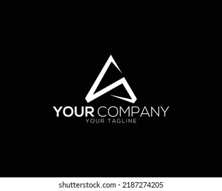 Logotipo AS, SA O S, Letra Simple Design Concept Vector Symbol ilustración.