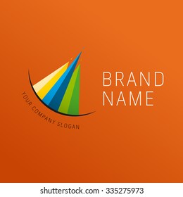 Logotype avia vector illustration template. Creative symbol for company identity, advertising, poster, banner, web and flyer. 
