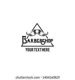 logotype for barbershop - Vector 