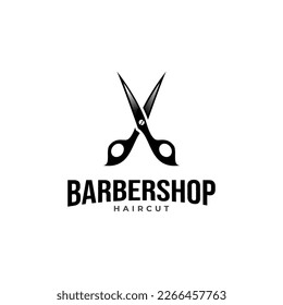 logotype for barbershop vector template