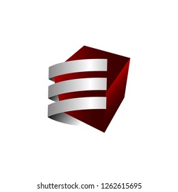 logotype, box and data design, modern and creative designs for industry and business, vector logo templates, web logo, technology media logo, software logo