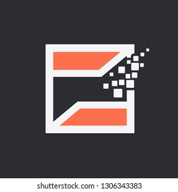 logotype, box and data design, modern and creative designs for industry and business, vector logo templates, web logo, technology media logo