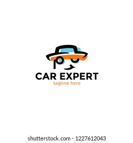 Logotype Car Expert, Logo Vector For Shop, Store, Repair, Mechanic, Service