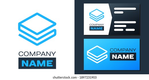 Logotype Cryptocurrency coin Stratis STRAT icon isolated on white background. Physical bit coin. Digital currency. Blockchain based secure crypto currency. Logo design template element. Vector.