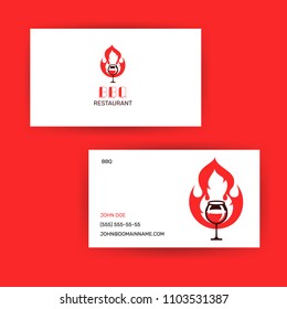 logotype design concept restaurant food