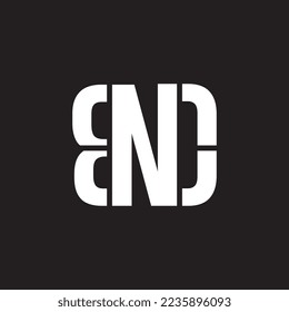 
logotype "end" in white on a black background