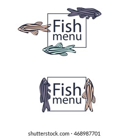 Logotype for the fish menu.