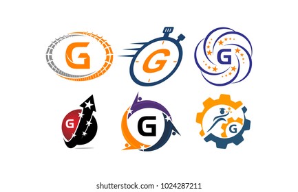 Logotype G Modern Template Set Logotype G Modern Template Set
