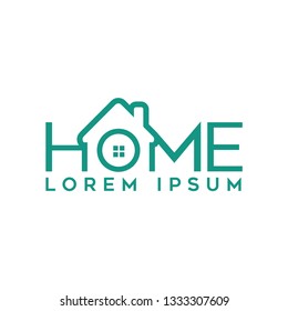 logotype home typography