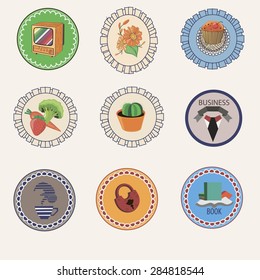 Logotype image and  symbols design for your illustration., labels, stickers and other design needs can be used. see cabbage. 