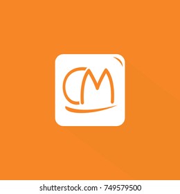 Logotype Initial letter CM Logo Design