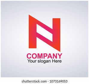 
logotype with the letter N