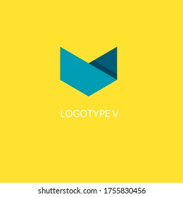 Logotype Letter V Busines Logo Concept