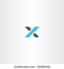 logotype letter x vector logo icon design