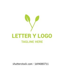 Logotype letter Y for company, shop, store, lawyer, security, logo vector