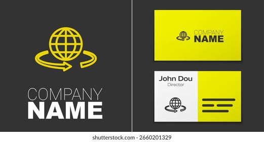 Logotipo línea 3d icono de modelado aislado sobre fondo gris. Realidad aumentada o realidad virtual. Elemento de Plantilla de diseño de logotipo. Vector