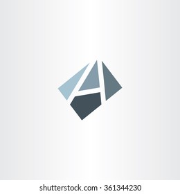 logotype logo a letter a sign element icon vector card