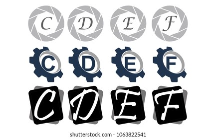 Logotype Modern Logo Solution Set