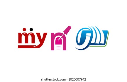 Logotype Modern Template Set