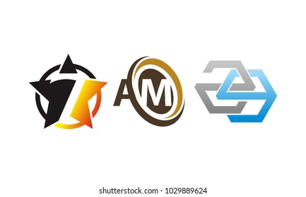 Logotype Modern Template Set