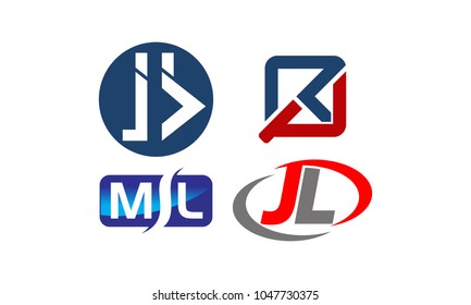 Logotype Modern Template Set