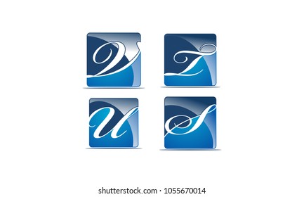 Logotype Modern Template Set