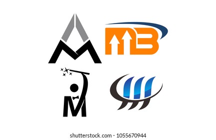 Logotype Modern Template Set