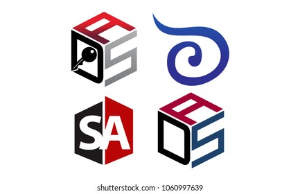 Logotype Modern Template Set