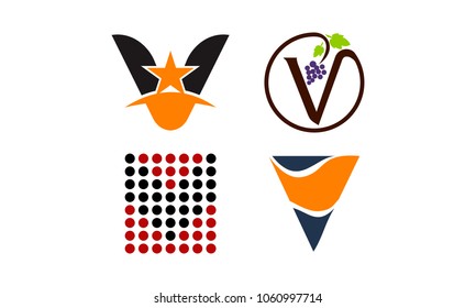 Logotype Modern Template Set