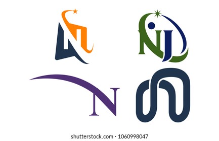 Logotype Modern Template Set