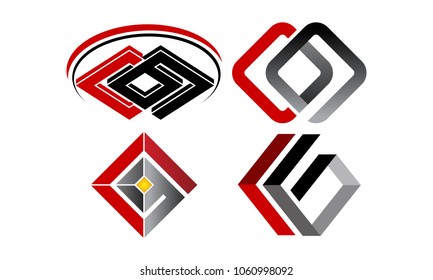 Logotype Modern Template Set