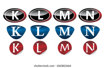 Logotype Modern Template Set