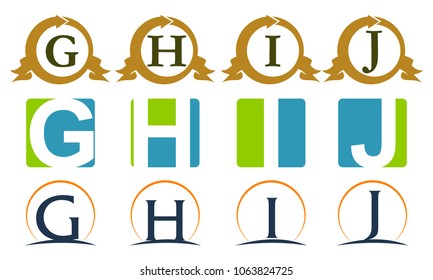 Logotype Modern Template Set