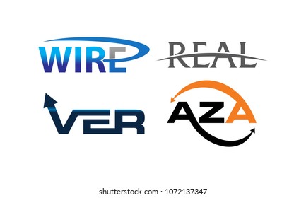 Logotype Modern Template Set