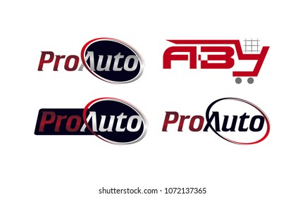 Logotype Modern Template Set