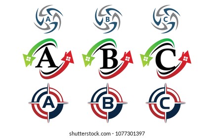 Logotype Modern Template Set