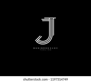 Logotype Monogram Text Typography Letter J