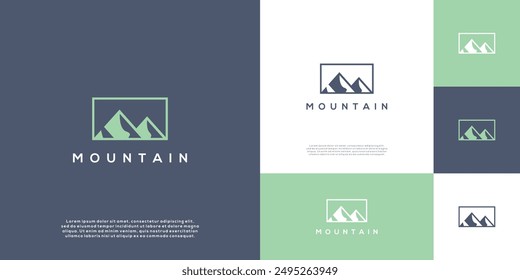 logotype, mountain, summit, adventure, landscape, mount, peak, rock, land, hiking, exploration, extreme, panorama, emblem, graphic, company, hipster, idea, label, minimalist, path, signs, silhouette,	