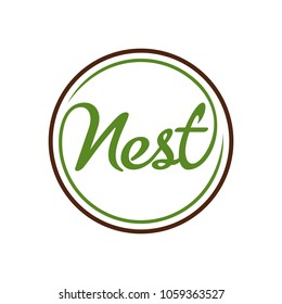 logotype of NEST vector logo eps 08.